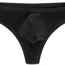 Modal Thong for Men - Elastic, 3D Pouch Sensational,Breathable, Low-Rise Comfort (XXXL)