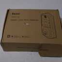 Veise VE017-H Fingerprint Smart Front Door Lock Set, App Control, Keyless Entry Deadbolt with Handle, Smart Deadbolt, Emergency Power Port, Touchscreen Keypad, Auto Lock, Easy Install, Matte Black