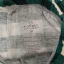 HonestBaby Unisex-Baby Organic Cotton Holiday Pajama Set,  2T, Painted Buffalo Check Emerald