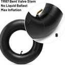 YeYouC Heavy Duty 4.80-8/4.00-8 Inch Replacement Tire Inner Tube, 4.80/4.00-8 Innertube with TR87 Angled Valve for Wheelbarrows, Mowers, wagons and More for 4.80-8 4.00-8 480/400-8 Tires Pack of 2
