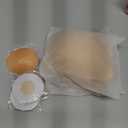 Invisible Sticky Bra Push Up, Reusable Adhesive Bra for Backless Dress, Seamless Silicone Nipple Covers for Women (B Cup, Beige, 2PCS)