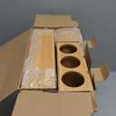 9 IN 1 Bamboo Foil and Plastic Wrap Organizer for Kitchen Drawer, Plastic Bag Organizer Organization and Storage, Food Storage Bag Organizer with Labels for Quart Gallon Snack Sandwich Bag (Natural)