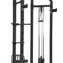 Marcy Strength Training Home Gym Cage with Pulley System for Weightlifting, Bodybuilding, Full Body Workout Equipment for Home Exercise