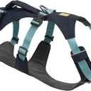Ruffwear, Flagline Dog Harness, Lightweight and Reflective, No Pull Dog Lift Harness for Hiking, Running and Everyday Use, Basalt Gray, Medium