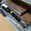 Huuger 78.7 inch Long Dresser for Bedroom, 15 Drawer Fabric Dresser for Closet, Large TV Stand for 65, 75, 85 inch TV, Wide Chest of Drawer with Storage, 78.7" W x 12.9" D x 26.7" H, Rustic Brown