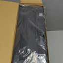 Sheenive Stadium Seats for Bleachers with Back Support, Bleacher Seats with Backs and Cushion Wide, Padded Portable Folding Comfort Stadium Chair with Shoulder Strap for Football Baseball Games (Black)