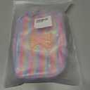 Fanny Pack for Girls,Birthday Easter Gifts,Chenille Initial Letter Girls Crossbody Bag,Preppy Teen Belt Bag for Graduation Travel Gifts,Cute Sequin Trendy Stuff. (K, Purple)