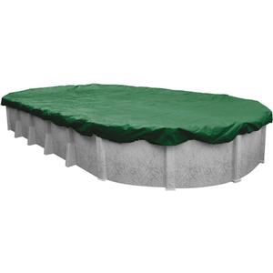 Robelle 482141-4 Pool Cover for Winter, Titan, 21 x 41 ft Above Ground Pools (Green)