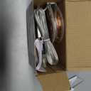 JMEXSUSS 400 LED Fairy Lights Plug in, 132 ft 8 Modes Remote Control Twinkle String Lights with Wheel, Warm White Christmas Lights Indoor Outdoor Waterproof for Bedroom Christmas Decor