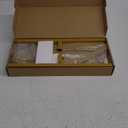 Wokceer 6.6 FT Wedding Arch Backdrop Stand Gold Metal Chiara Backdrop Stand for Wedding Ceremony Birthday Party Bridal Baby Shower Photo Booth Garden Floral Balloon Arch Decoration (6.6 x 3.3 FT (HxW))