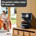 5-Cup Programmable Drip Coffee Maker with Digital Timer, Glass Carafe,24-Hour Auto Brew,2-Hour Auto Shut-Off, Pause & Pour, Removable Filter Basket,Compact Coffee Machine for Home & Office
