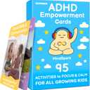 QUOKKA ADHD Tools for Kids Emotional Regulation Tools for Kids in a Fun Flashcards Deck Big Feelings Support, Focus Activities, Social Skills & Impulse Control Cards for Home or Classroom