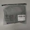 Verdusa Girl's Striped Pants Drawstring High Waisted Straight Leg Loose Trousers (Black)