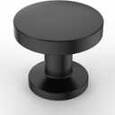 Asidrama 10 Pack Matte Black Kitchen Cabinet Knobs - Dresser & Drawer Knobs - Zinc Cabinet Hardware