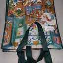 2 x Galison Books Of Wonder  Reusable Shopping Bag Lightweight Eco Friendly Perfect For Groceries And Travel