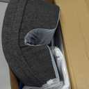 VVB Massage Pillow Face Down, Massage Headrest for Bed, BBL Pillow After Surgery Post Eye Surgery Recovery & Vitrectomy Recovery for Massage Tables, Piercing Pillows Removable Cover Black