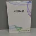 Ultra-Slim Bluetooth Keyboard Portable Mini Wireless Keyboard Rechargeable for Apple iPad iPhone Samsung Tablet Phone Smartphone iPadOS iOS Android (10 inch Black)