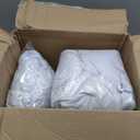 VEVOR 30 PCS White Folding Chair Covers - Ideal for Weddings, Parties, Dining, and Banquets - Universal, Washable Slipcovers for Folding Chairs - Elegant Event Decor