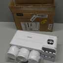 iHave Toothbrush Holders for Bathrooms, 3 Cups Toothbrush Holder Wall Mounted with Toothpaste Dispenser  Large Capacity Tray, Cosmetic Drawer  Bathroom Accessories & Bathroom Organization Storage