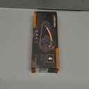 Orange Ninja 4-Stage Knife Sharpener & Serrated Knife Sharpener Repairs, Sharpens & Polishes Blades with Ergonomic Non-Slip Grip