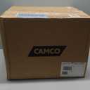 Camco RV Dual Propane Tank Cover - Measures 29.5W x 15.5D x 20.5H - Features Hinged Top Panel for Easy Access - Fits (2) 20lb Steel Tanks - Protects Tanks during Travel & Camping - Black (50504)