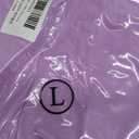 WOWULOVELY Women's 2024 Summer 2 Piece Vacation Outfits Casual Short Sleeve Shirt High Waist Shorts Set Tracksuit (Large, Purple)