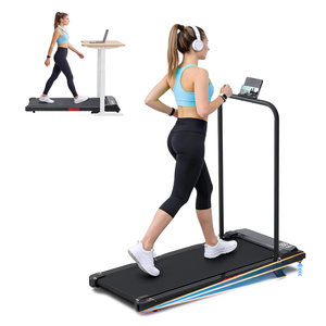 Portable Walking Pads Treadmill with Incline Handle Bar for Home