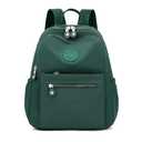 Tanweibago Mini Nylon Women Backpacks,11L Small Ladies backpacks Casual Lightweight Women Shopping Travel Daypack (Dark Green)