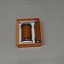 Rolling Knife Sharpener, Diamond & Ceramic Discs, 15° & 20° Magnetic Angles, Fast & Safe for Any Blade Hardness, Sharpening Kit for Kitchen & Pocket Knives, Razor-Sharp Edge, Leather Strop, Ideal Gift