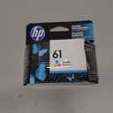 HP 61 Tri-color Ink for HP Printers | Works with Series: DeskJet 1000, 1010, 1050, 1510, 2050, 2510, 2540, 3000, 3050, 3510; ENVY 4500, 5530; OfficeJet 2620, 4630 | Eligible for Instant Ink | CH562WN