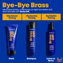 Matrix Brass Off Color Depositing Blue Hair Mask - Neutralizes and Tones Brassy or Orange Hair, For Color-Treated, Lightened Brunettes or Dark Blondes