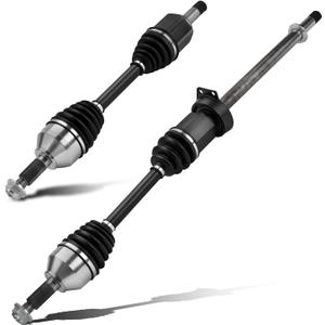 Pair(2) Front Left and Right CV Axle Shaft Assembly (FWD Only) for Ford Flex 09-14(Before 10/10/2013),Taurus 08-14(Before 01/22/2014), for Lincoln MKS 09-14(Before 01/22/2014), for MKT 10-13