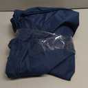 Sigmat Outdoor Seat Cushion Cover Water Repellent Square Chair Cushion Cover-Only Cover Navy 20"x20"x2"(3 Covers)