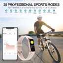 Zeacool Fitness Tracker with 24/7 Heart Rate, Blood Oxygen Blood Pressure Sleep Monitor, Activity Trackers 5 ATM Waterproof,Step Calorie Counter Pedometer Health Smart Watch for Women Men - Pink