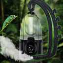Coospider 3.8L Reptile Fogger Mister, Quiet Reptile Humidifier for Reptiles Tank, Terrarium Humidifiers, Reptile Misting System for Reptiles Amphibians Herps Vivarium (Dual Hose)