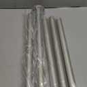 Brushed Nickel Shower Curtain Rods - 31-80 Inch Spring Tension Shower Rods for Bathroom, Adjustable, No Drilling, No Rust, Stainless Steel