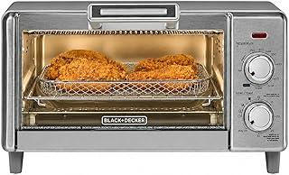 BLACK+DECKER 4-Slice Air Fry Toaster Oven, 5-in-1 Countertop Oven