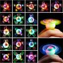24 PCS LED Light Up Fidget Spinners Rings Christmas Party Favors for Kids 4-8 8-12 Goodie Treat Bag Stuffers Pinata,Birthday Gifts Goodie Bag Stuffers,Glow in The Dark Party Supplies