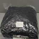 Hi Vis Rain Jackets, Reflective Safety Jacket with Pockets for Men& Women, Construction Coats for Cold Weather, Waterproof Rain Gear, Class 3, Black Standard, 4XL