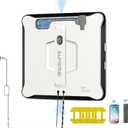Window Cleanning Robot, W11 Smart Window Cleaner with Dual Water Spray, Remote Control Robot Glass Washer for All Smooth Surfaces