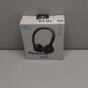 Logitech H391 Wired Headset for PC/Laptop, Stereo Headphones with Noise Canceling Microphone, USB-C, in-Line Controls, Works with Chromebook - Graphite