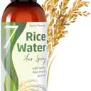 Seven Minerals, NEW Fermented Rice Water for Hair Growth - Blended with Nettle, Aloe Vera & Jasmine - Vegan Non-Greasy Rice Water Spray - Thicker, Longer, Softer Hair for Women & Men (4 fl oz)