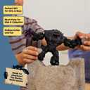 Schleich Eldrador Creatures - Shadow Stone Monster Toy with Movable Arms and Jaw - 9 Giant Beast Figurine with Rotating Body - Battle Stone Action Figure for Boys, Girls - Kids Ages 7+ | 70158