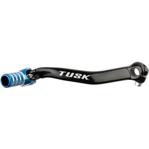 TUSK Folding Shift Lever Black/Blue Tip Compatible with Yamaha PW80 YZinger 1983-2006