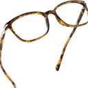 LifeArt Blue Light Blocking Glasses, Anti Eyestrain, Computer Reading Glasses, Gaming Glasses, TV Glasses for Women and Men, Anti UV, Anti Glare (Tortoise, 1.75 Magnification)