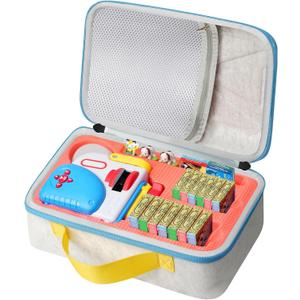 sarlar Detachable Bag Compatible with Little Tikes Story Dream Machine Books Starter SetKids Toys Storage Case for Little Tikes for Storybook, Audio Play, Character,with Handle and Shoulder Strap