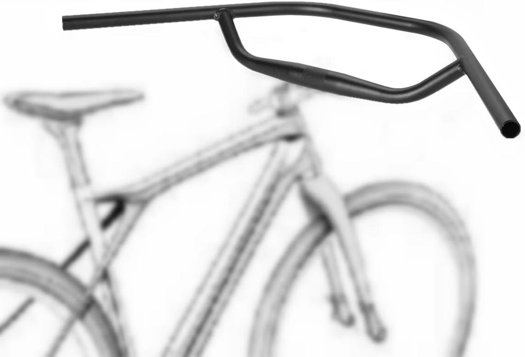 Bike Riser Handlebar 31.8mm, Length 690mm, Universal Bicycle Handle Bars for MTB Gravel Bikes Touring Bikes, Aluminium Alloy