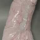 HOMEIDEAS Non-See-Through Light Pink Privacy Semi Sheer Curtains 84 Inches Long 2 Panels Set Light Filtering Curtains for Living Room Bedroom Nursery Drapes,W52xL84