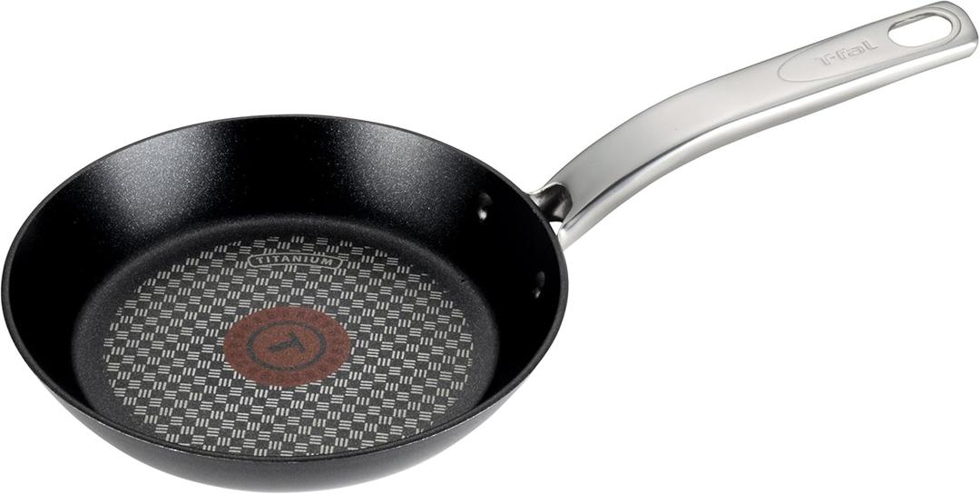 T-Fal ProGrade Nonstick Fry Pan 8 Inch Induction Oven Broiler Safe 500F Cookware, Pots and Pans, Dishwasher Safe Black