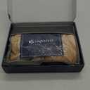 Small Weighted Blanket for Adults (Double-sided),Weighted Lap Pad 7lbs Throw for Travel,Calming,Relaxation-Reversible Warm Crystal Velvet and Cooling Tencel,Machine Washable,Yellow 29x24 inch (29''x24'' - 7LBS, Champagne)